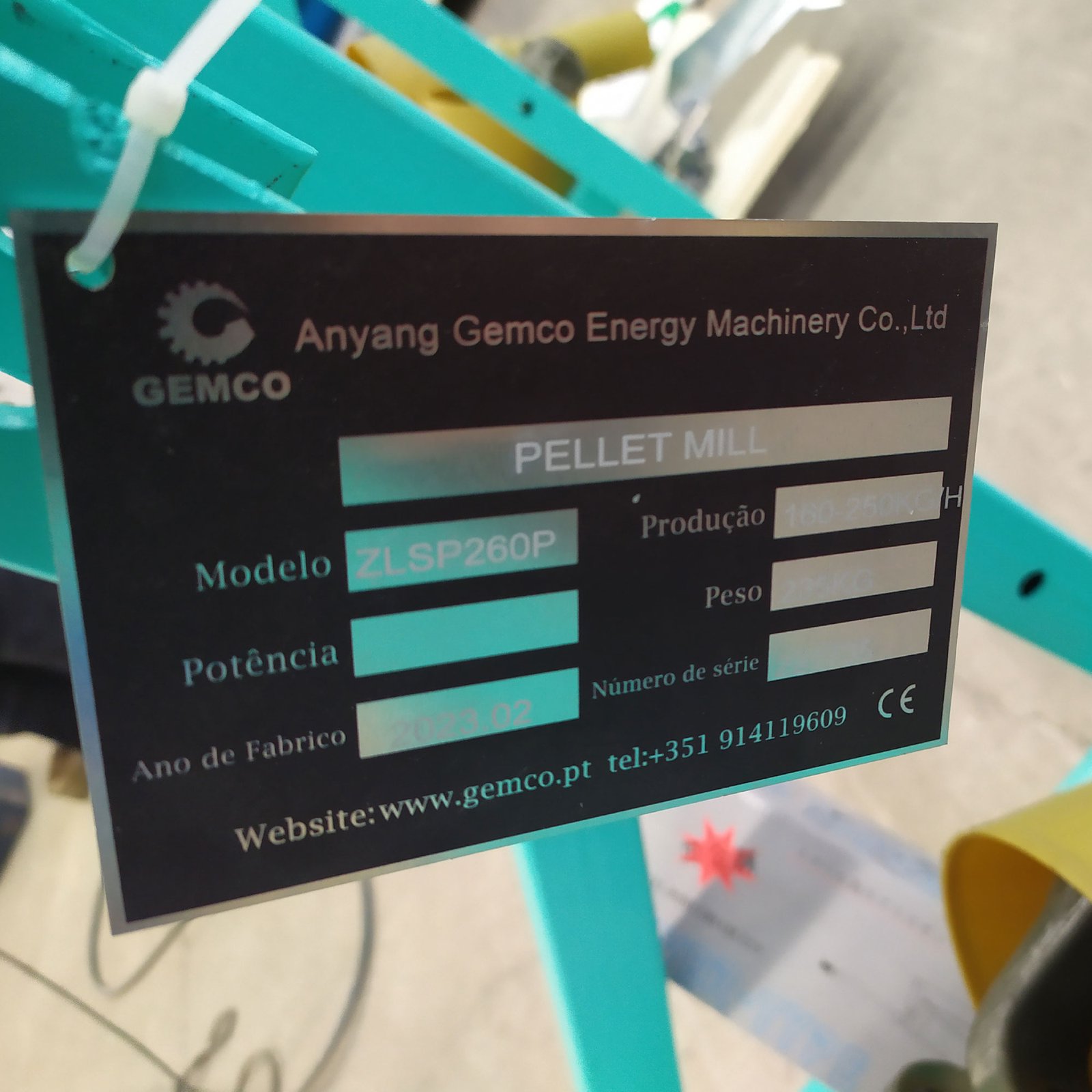 Máquina de Pellets - Modelo Doméstico PTO - D260PTO